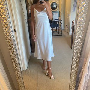 Show Me Your Mumu Satin Slip Dress - Verona Cowl